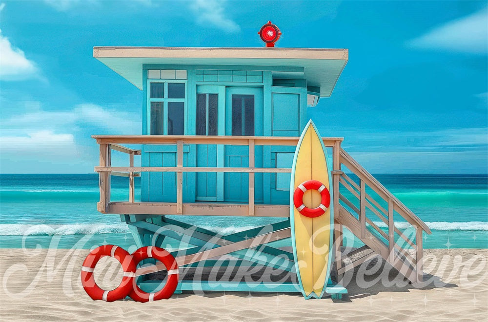 Kate Summer Lifeguard Backdrop Designed by Mini MakeBelieve -UK