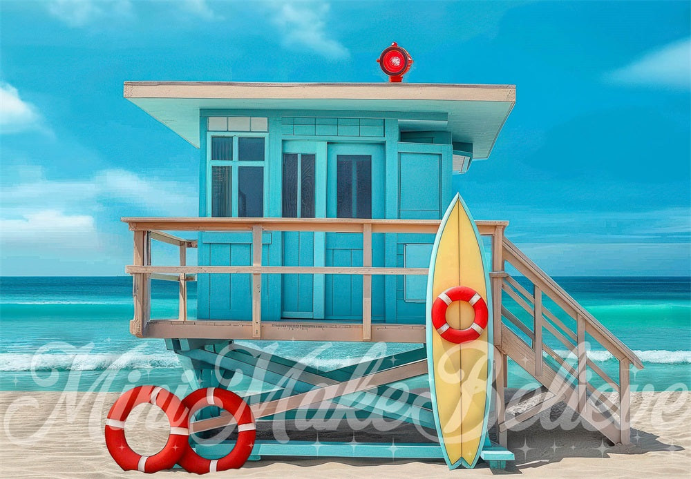 Kate Summer Lifeguard Backdrop Designed by Mini MakeBelieve -UK
