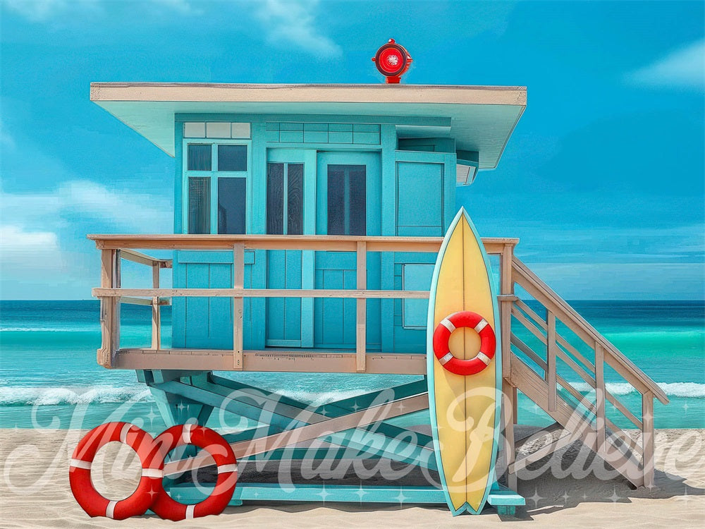 Kate Summer Lifeguard Backdrop Designed by Mini MakeBelieve -UK