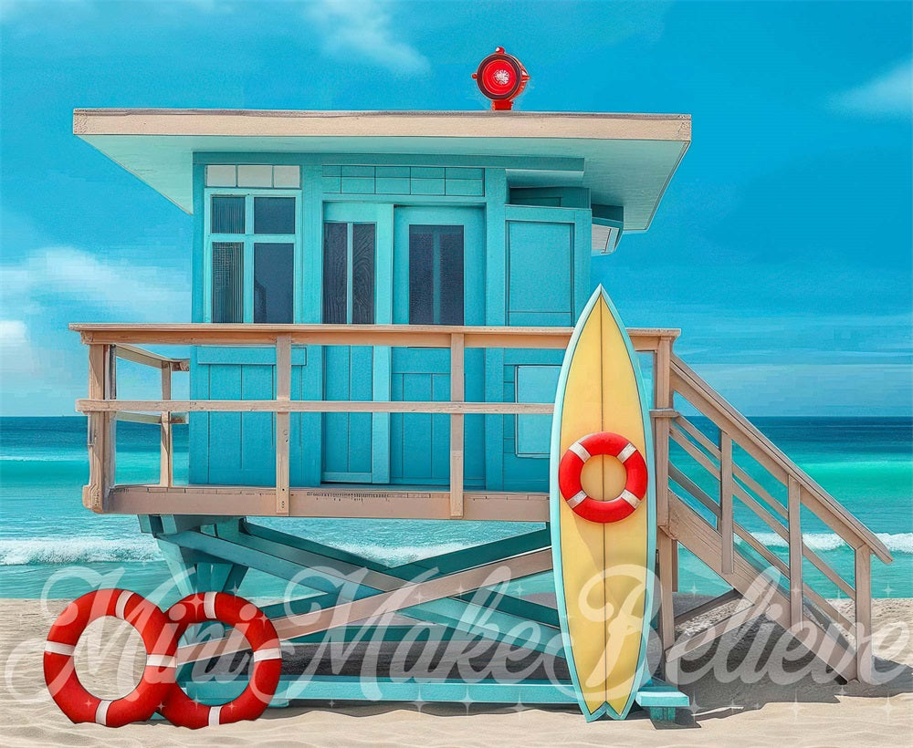 Kate Summer Lifeguard Backdrop Designed by Mini MakeBelieve -UK