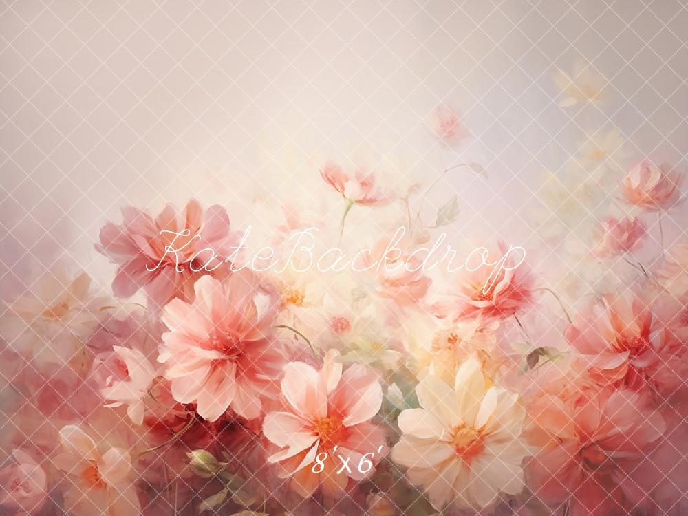 Kate Fine Art Colorful Floral Backdrop Designed by GQ -UK