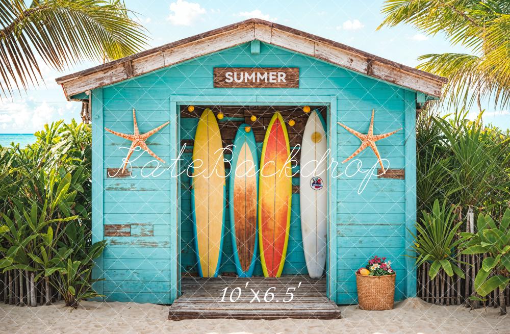 On Sale Kate Summer Beach Surfboard Shop Backdrop Designed by Chain Photography -UK