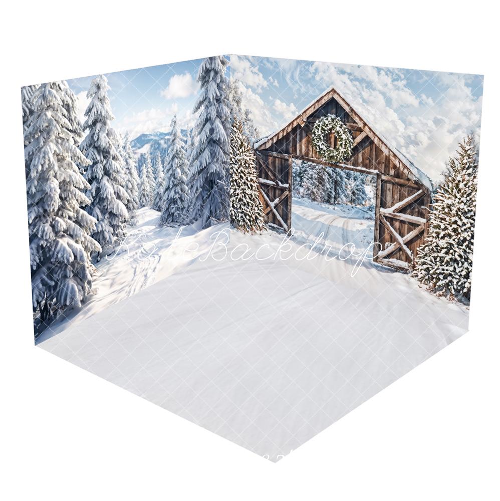 Kate Winter White Forest Snowland Room Set -UK