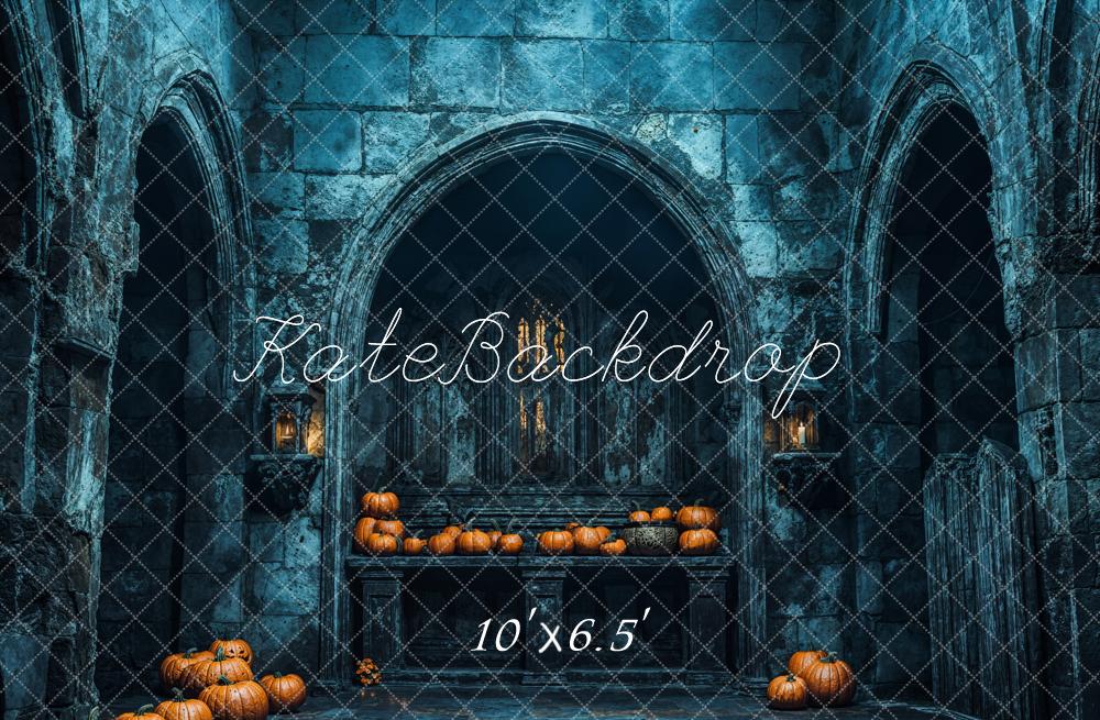 Kate Halloween Gothic Arch Wall Backdrop Designed by Emetselch -UK
