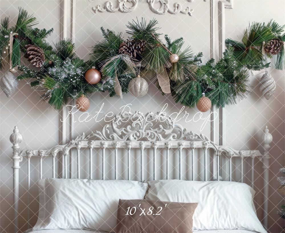 On Sale Kate Christmas Headboard Bedroom White Backdrop Designed by Mini MakeBelieve -UK