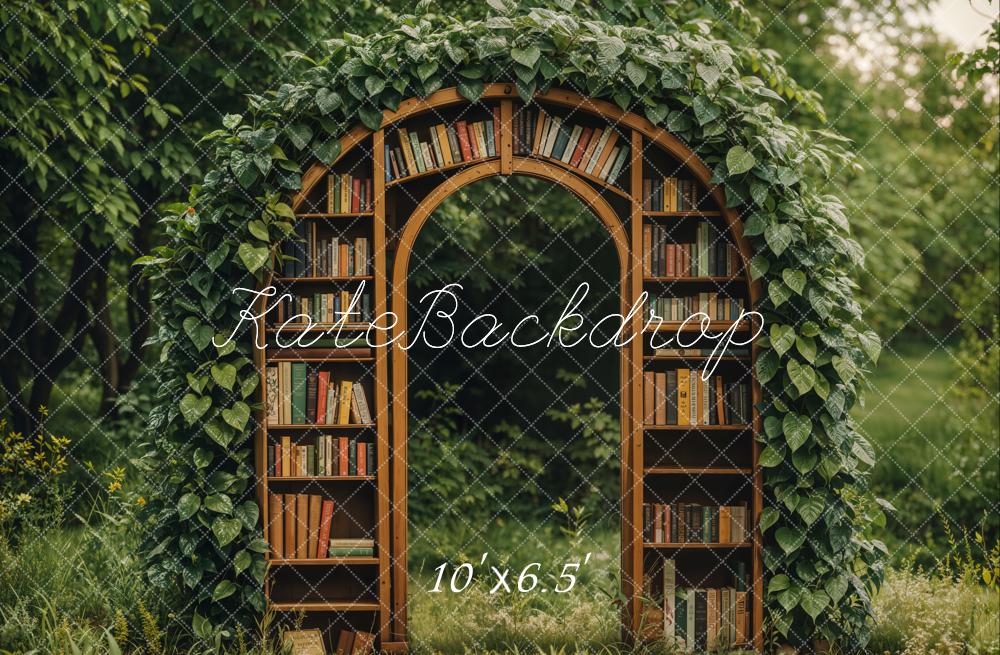 Kate Spring Garden Library Arch Backdrop Designed by Emetselch -UK