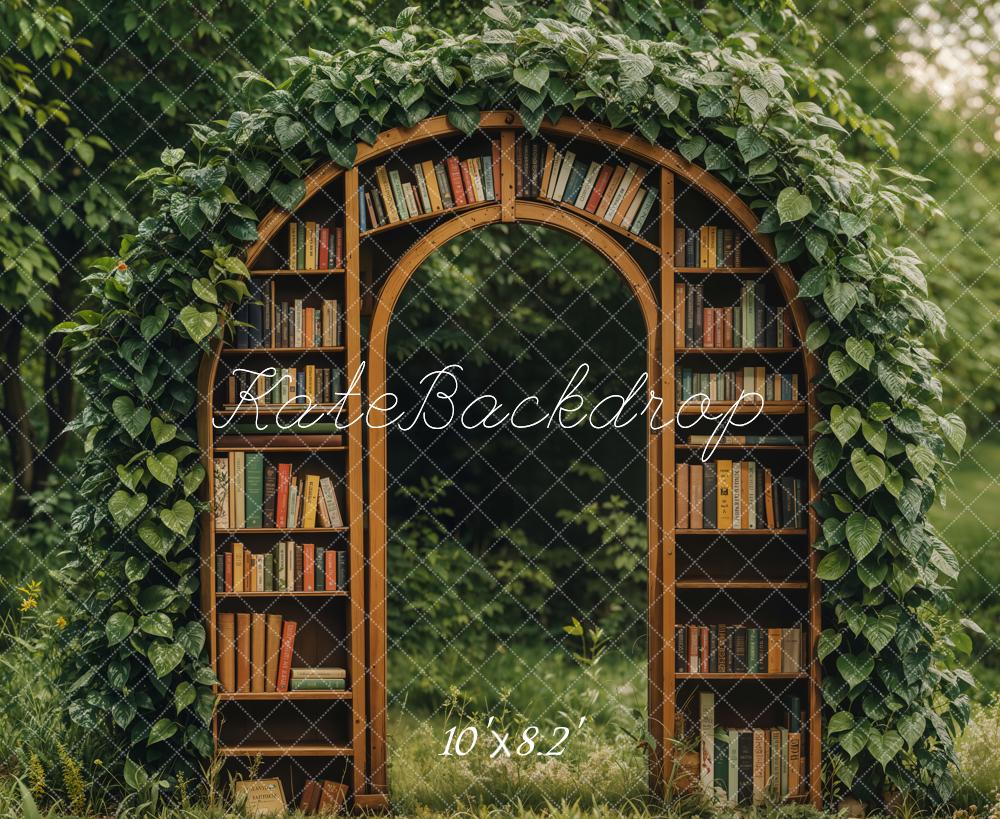 Kate Spring Garden Library Arch Backdrop Designed by Emetselch -UK