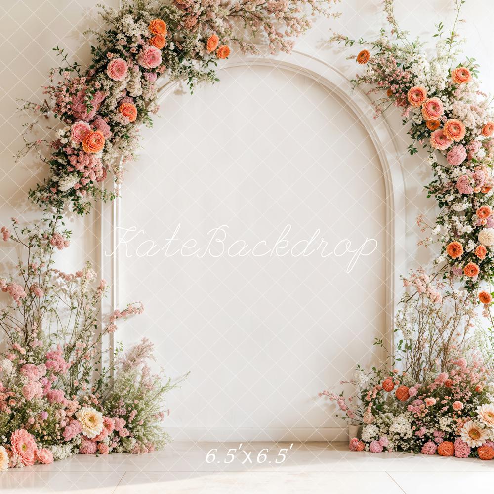 Kate Spring Floral Arch Wedding Mother's Day Backdrop Designed by Emetselch -UK