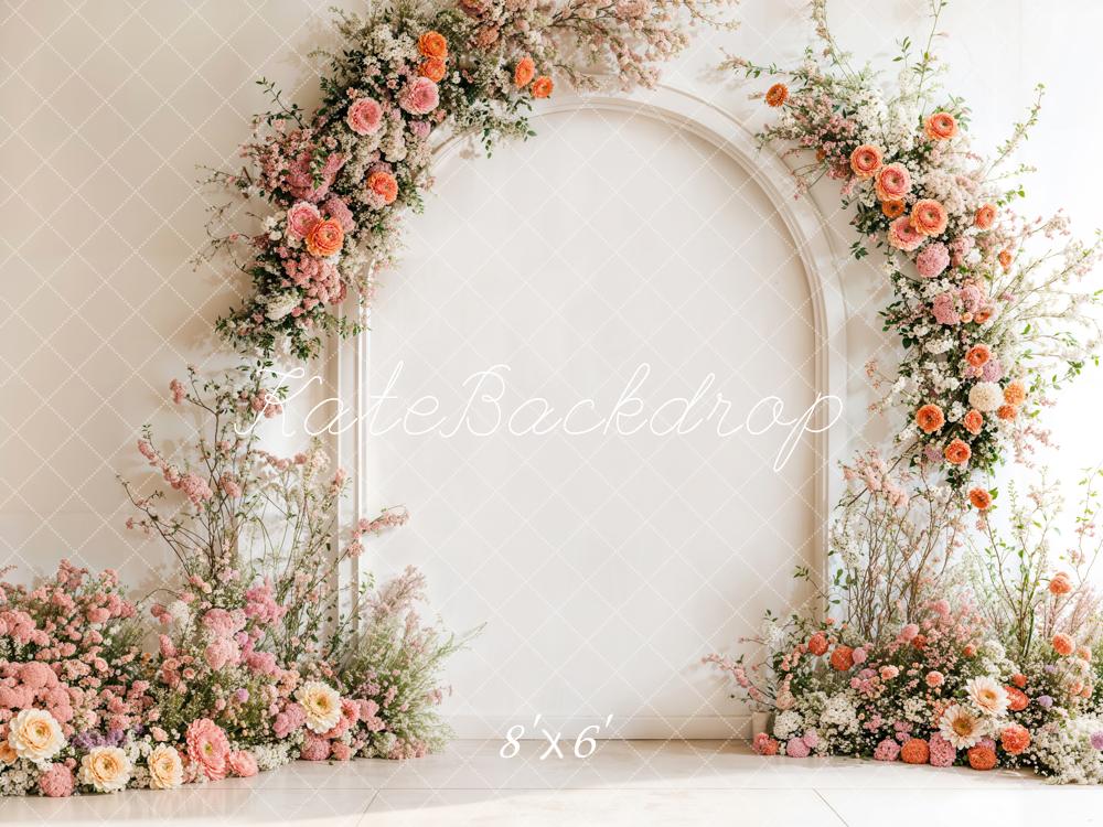Kate Spring Floral Arch Wedding Mother's Day Backdrop Designed by Emetselch -UK
