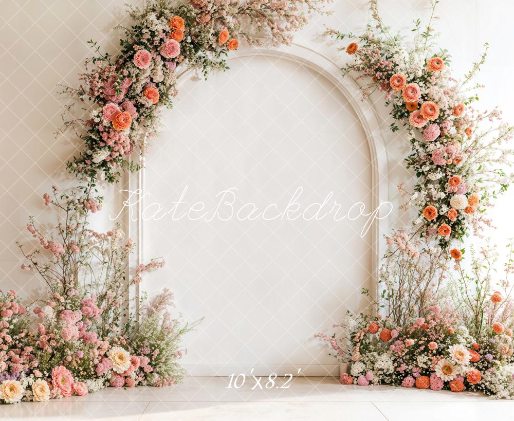 Kate Spring Floral Arch Wedding Mother's Day Backdrop Designed by Emetselch -UK