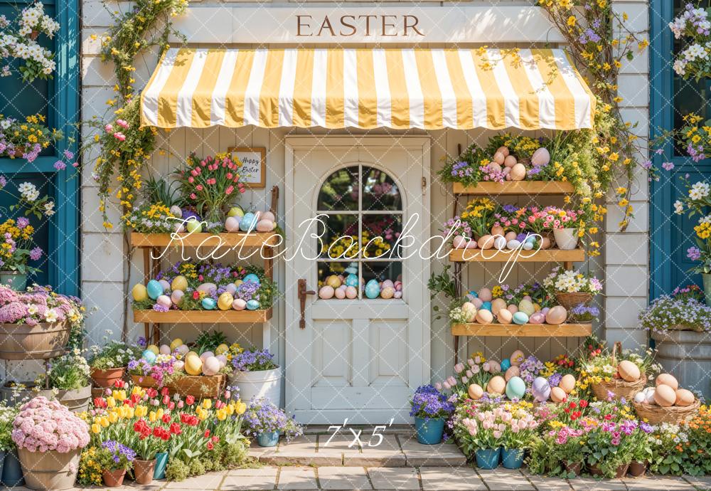 On Sale Kate Easter Floral Eggs Door Shop Backdrop Designed by Emetselch -UK