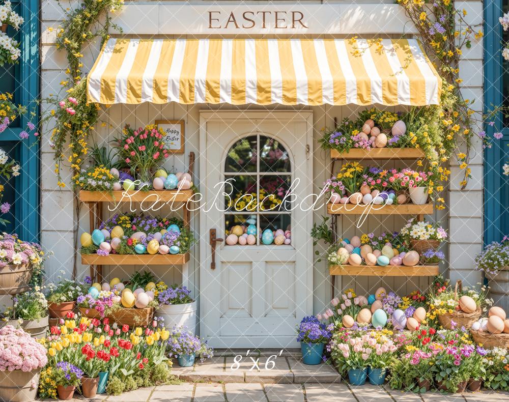 On Sale Kate Easter Floral Eggs Door Shop Backdrop Designed by Emetselch -UK