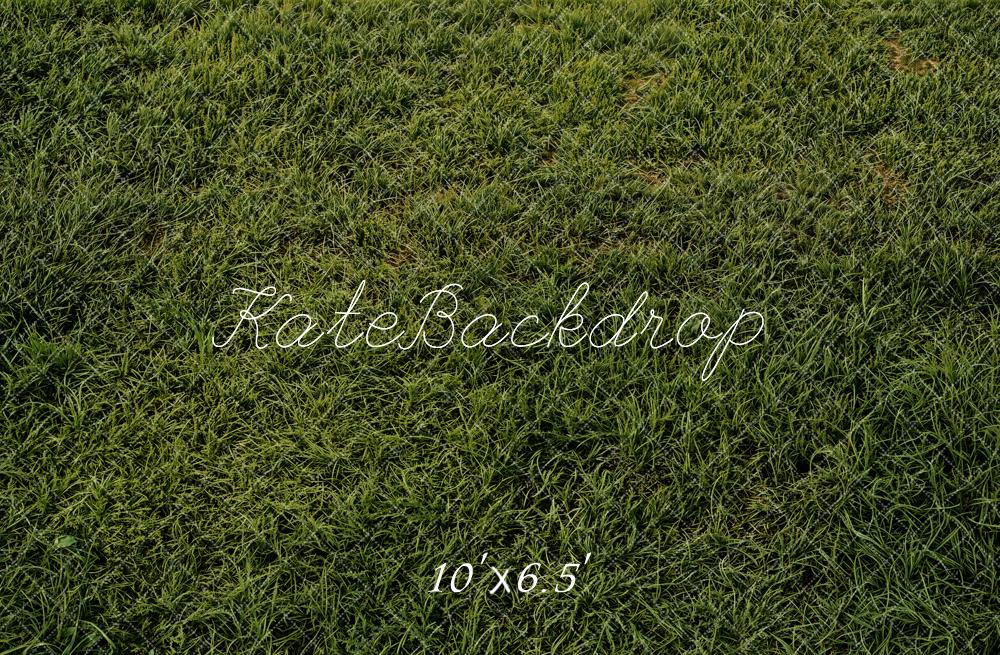 Kate Green Grass Lawn Floor Backdrop Designed by Emetselch -UK