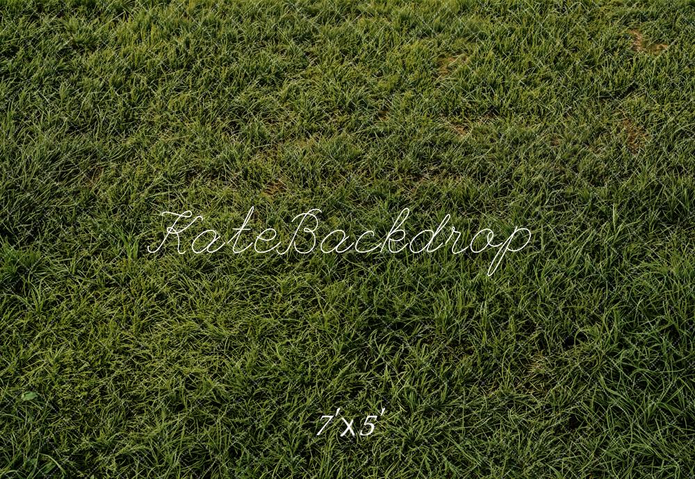 Kate Green Grass Lawn Floor Backdrop Designed by Emetselch -UK
