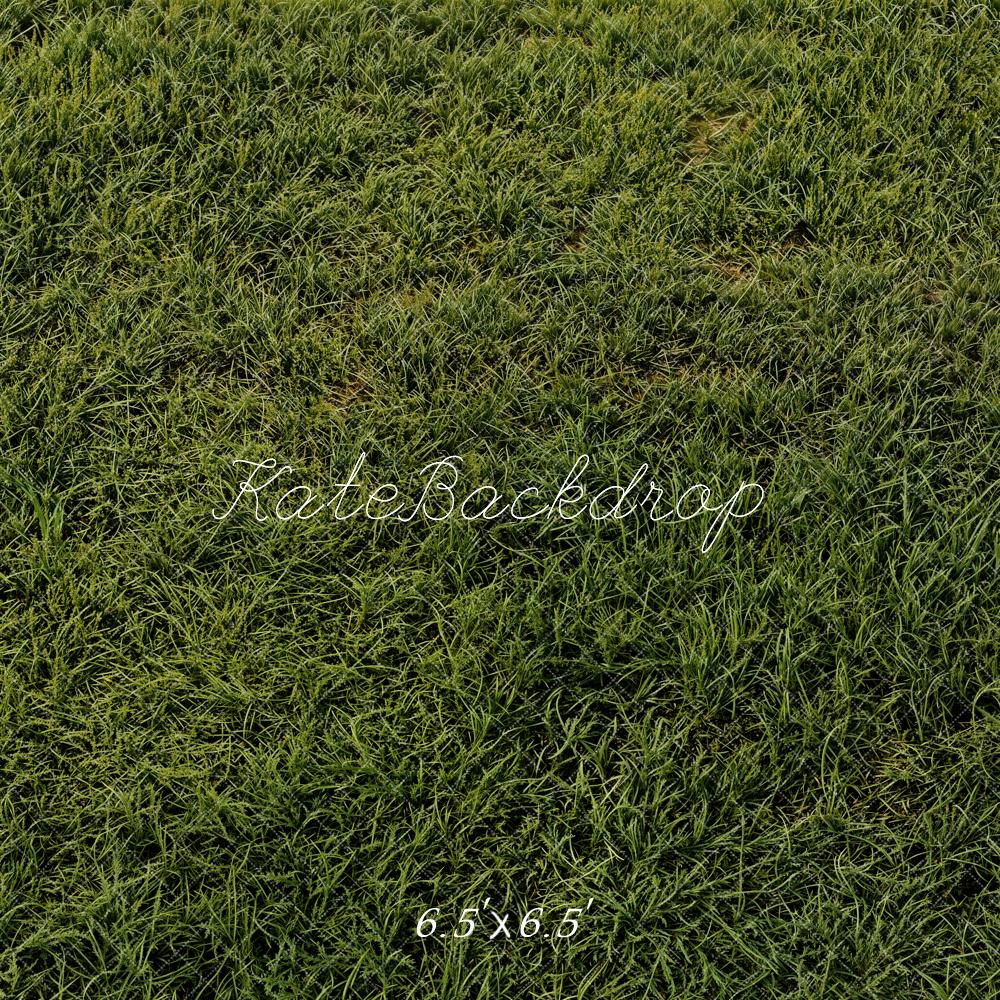 Kate Green Grass Lawn Floor Backdrop Designed by Emetselch -UK