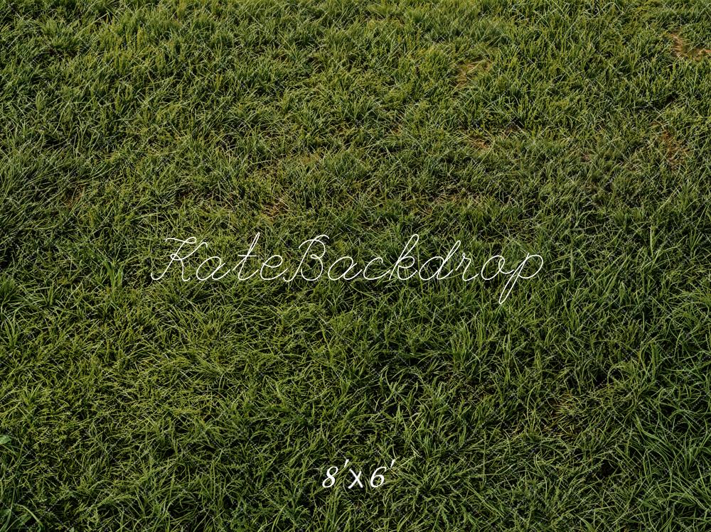 Kate Green Grass Lawn Floor Backdrop Designed by Emetselch -UK