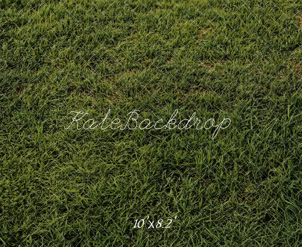 Kate Green Grass Lawn Floor Backdrop Designed by Emetselch -UK