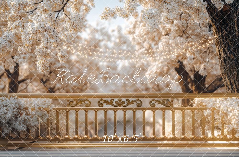 Kate Spring Blossom Balcony Backdrop Designed by Mini MakeBelieve -UK