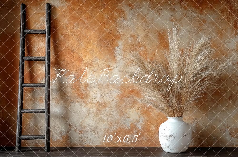 Kate Simple Boho Rustic Ladder Vase Backdrop Designed by Mini MakeBelieve -UK