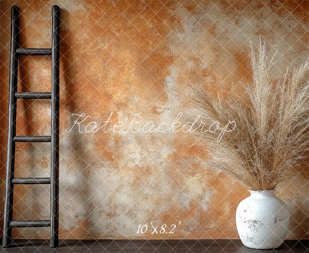 Kate Simple Boho Rustic Ladder Vase Backdrop Designed by Mini MakeBelieve -UK