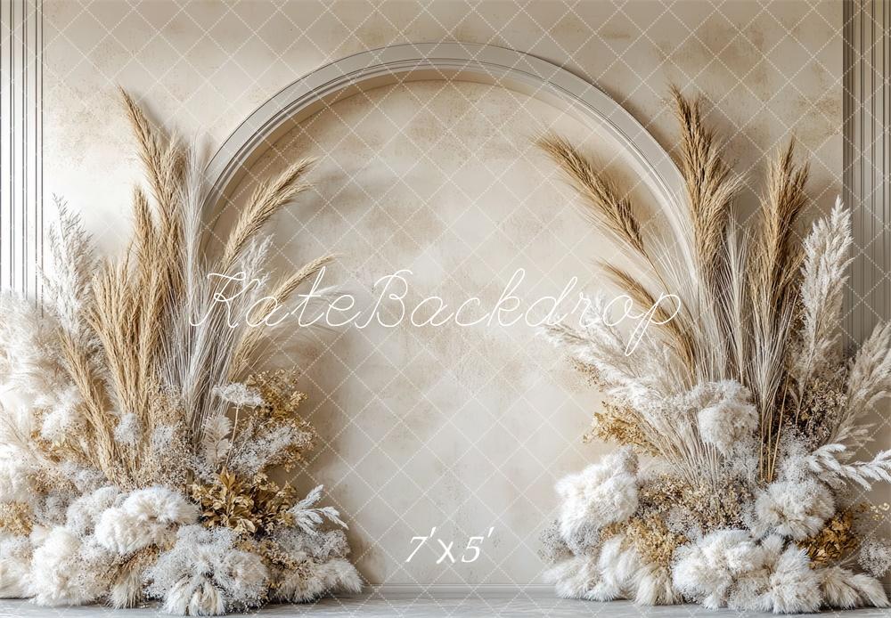 Kate Boho Floral Arched Wall Backdrop Designed by Mini MakeBelieve -UK