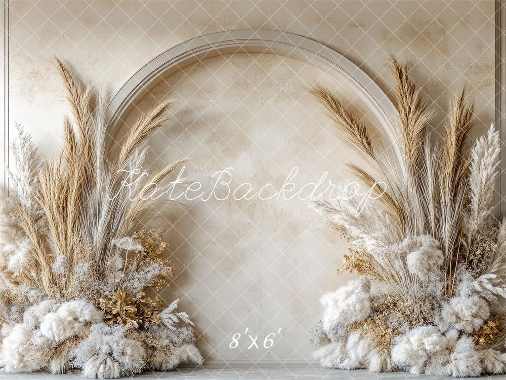 Kate Boho Floral Arched Wall Backdrop Designed by Mini MakeBelieve -UK