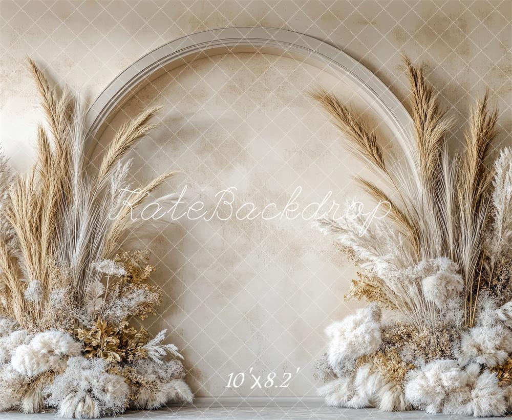 Kate Boho Floral Arched Wall Backdrop Designed by Mini MakeBelieve -UK