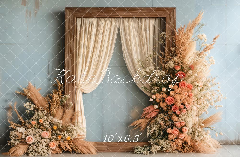 Kate Boho Floral Wedding Backdrop Designed by Emetselch -UK