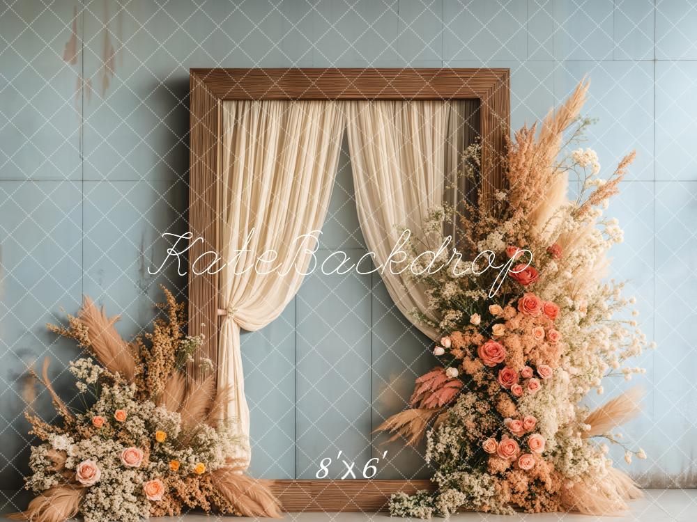 Kate Boho Floral Wedding Backdrop Designed by Emetselch -UK