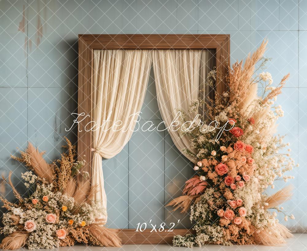 Kate Boho Floral Wedding Backdrop Designed by Emetselch -UK