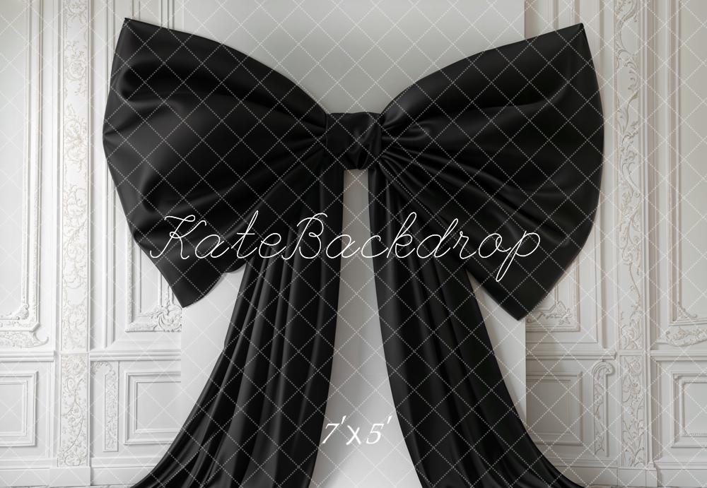 Lightning Deals Kate Elegant Black Bow Retro Wall Backdrop Designed by Emetselch -UK