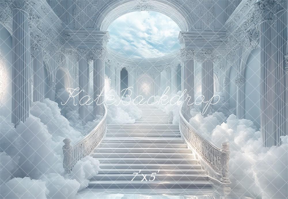 Kate Fantasy Cascading Stairs Cloud Backdrop Designed by Mini MakeBelieve -UK