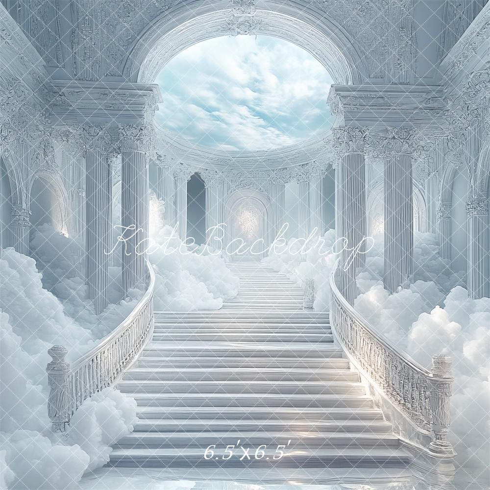 Kate Fantasy Cascading Stairs Cloud Backdrop Designed by Mini MakeBelieve -UK