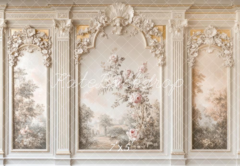 Kate Fine Art Interior Floral Vintage Wall Backdrop Designed by Mini MakeBelieve -UK