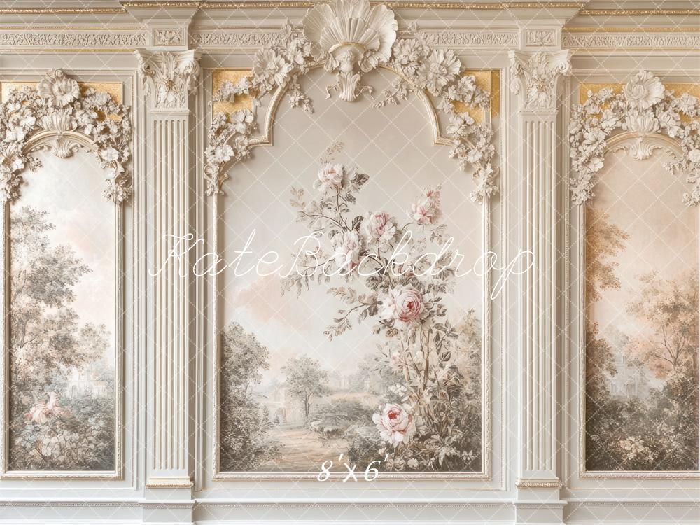 Kate Fine Art Interior Floral Vintage Wall Backdrop Designed by Mini MakeBelieve -UK