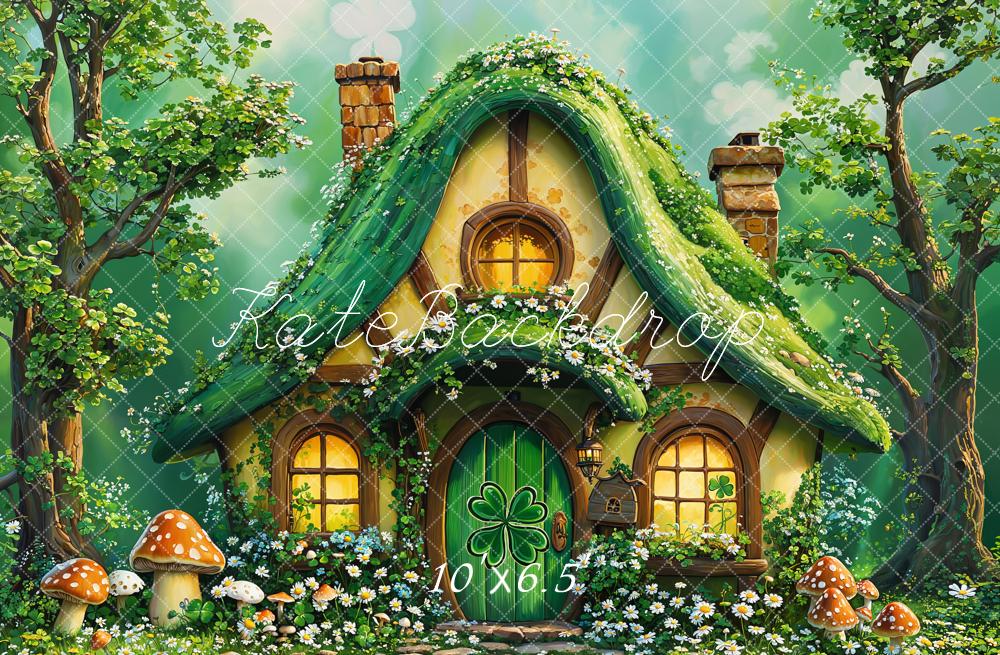 Kate Fantasy Shamrock Cottage Backdrop Designed by Emetselch -UK
