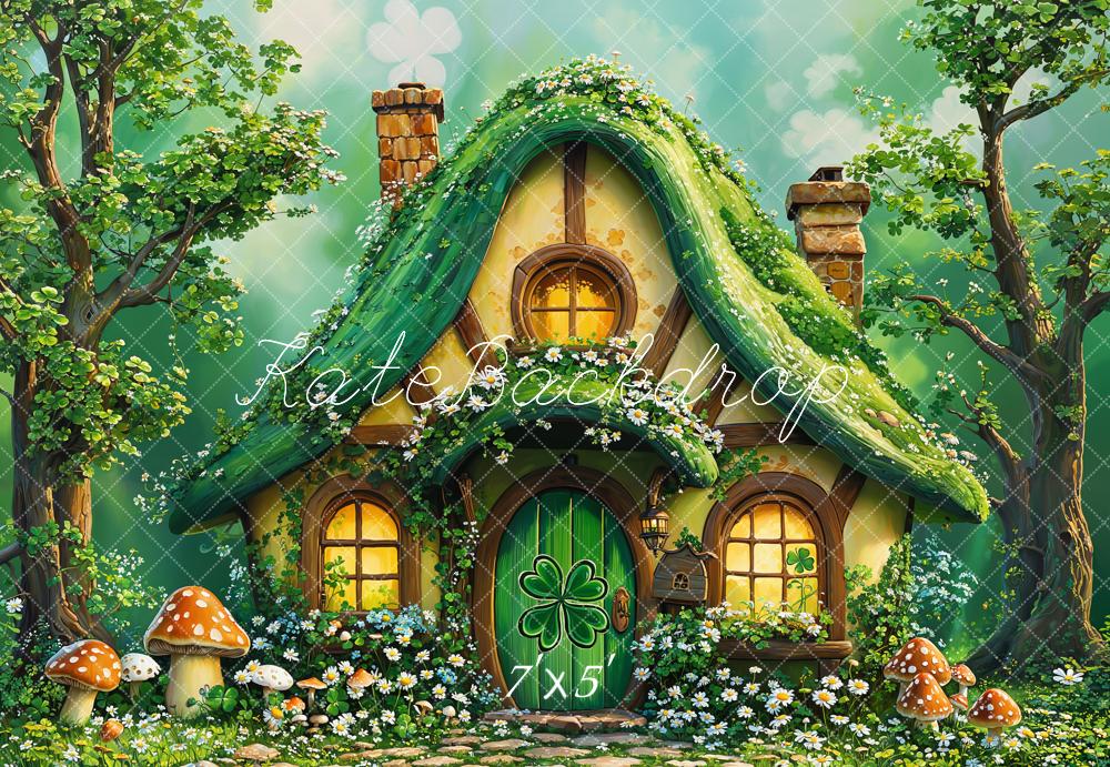 Kate Fantasy Shamrock Cottage Backdrop Designed by Emetselch -UK