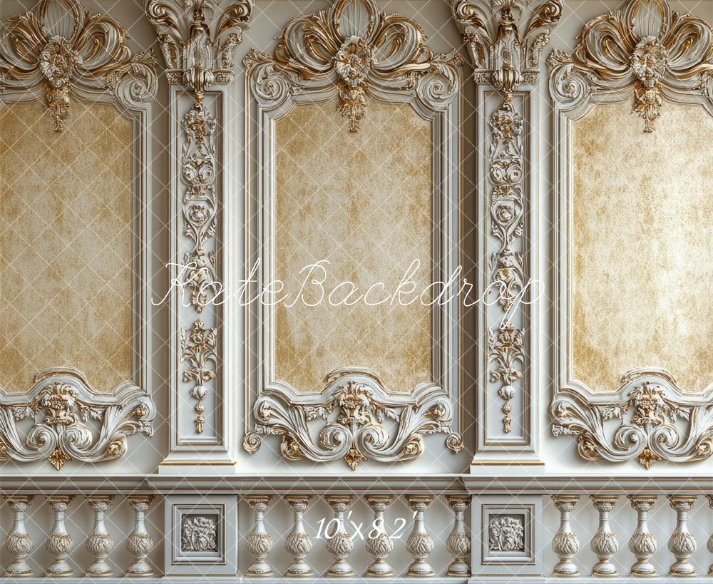 Kate Baroque Elegant Vintage Wall Backdrop Designed by Mini MakeBelieve -UK