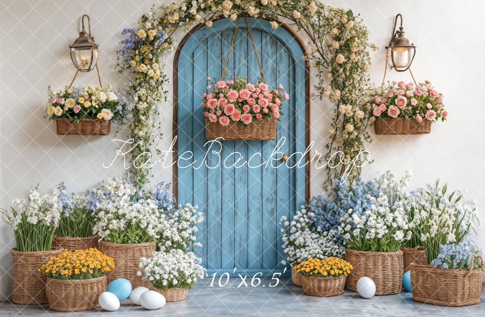 Kate Easter Spring Flower Arch Doorway Backdrop Designed by Emetselch -UK