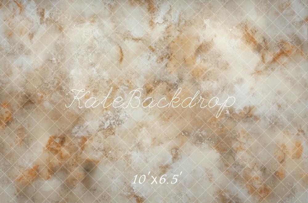 Kate Abstract Texture Marble Beige Floor Backdrop Designed by Mini MakeBelieve -UK