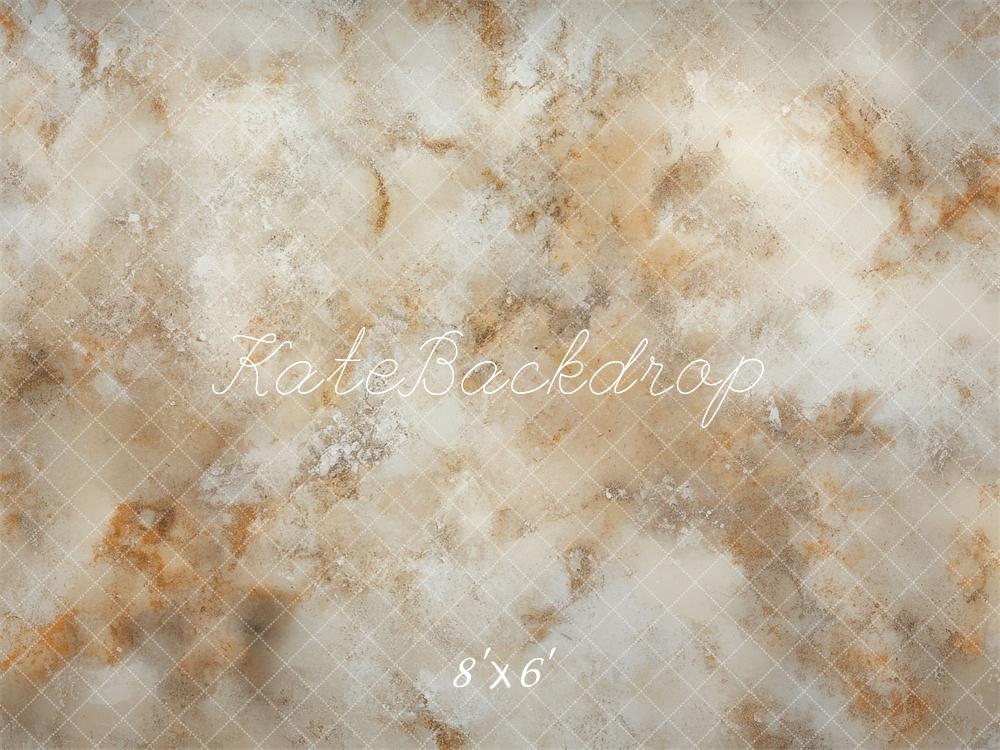 Kate Abstract Texture Marble Beige Floor Backdrop Designed by Mini MakeBelieve -UK