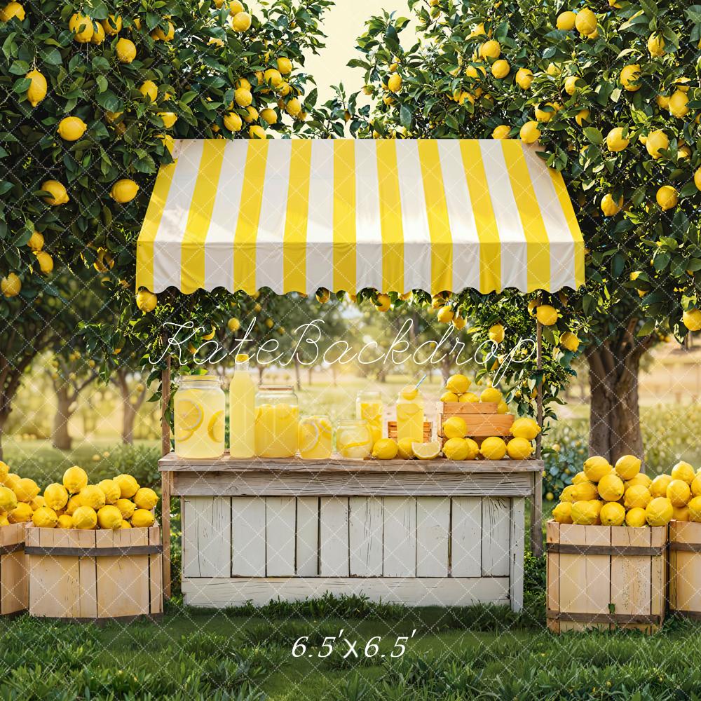 Kate Summer Lemon Stand Orchard Backdrop Designed by Emetselch -UK