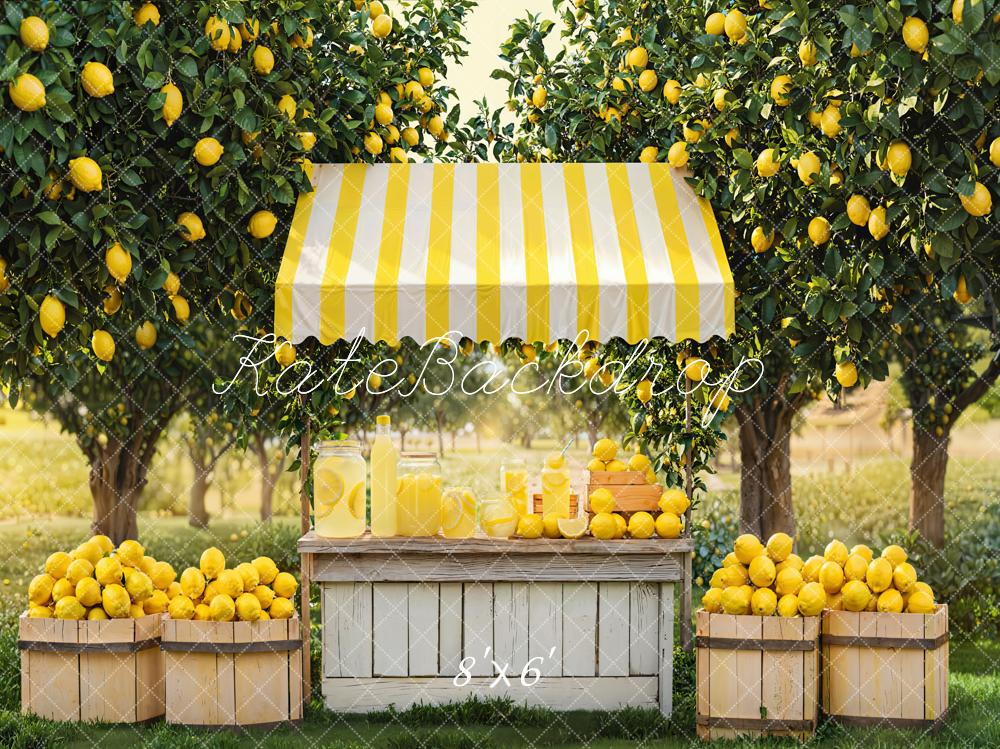 Kate Summer Lemon Stand Orchard Backdrop Designed by Emetselch -UK
