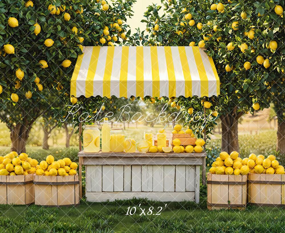 Kate Summer Lemon Stand Orchard Backdrop Designed by Emetselch -UK