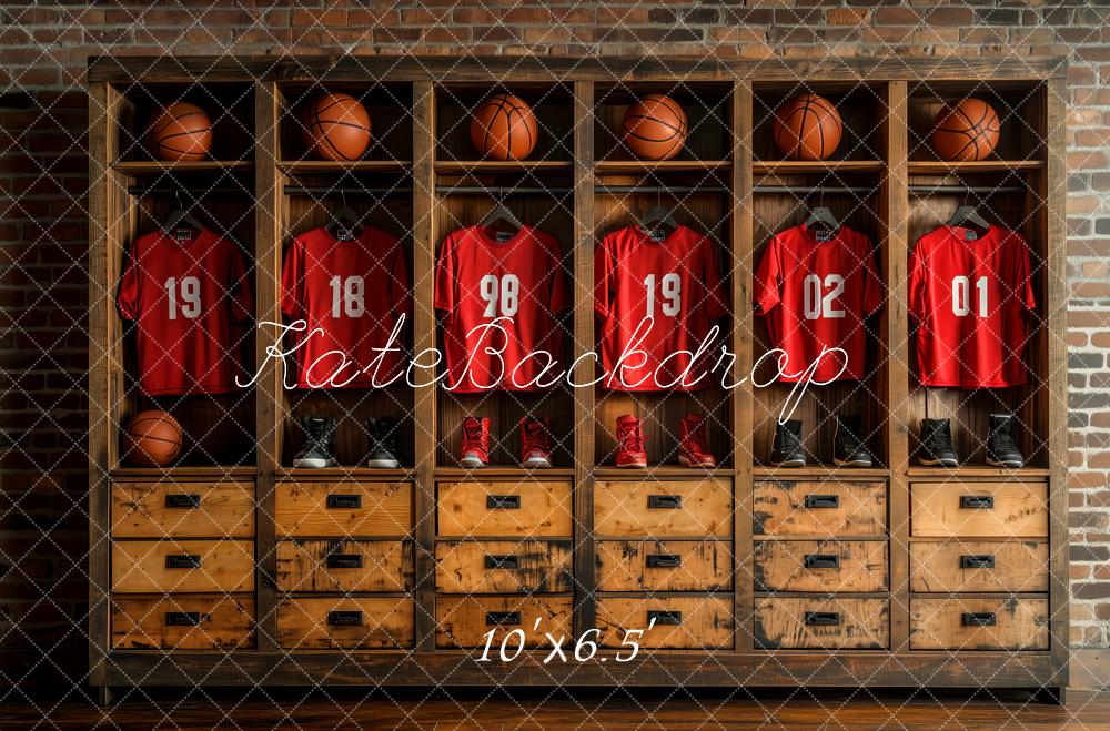 On Sale Kate Sports Basketball Locker Room Backdrop Designed by Patty Robert -UK