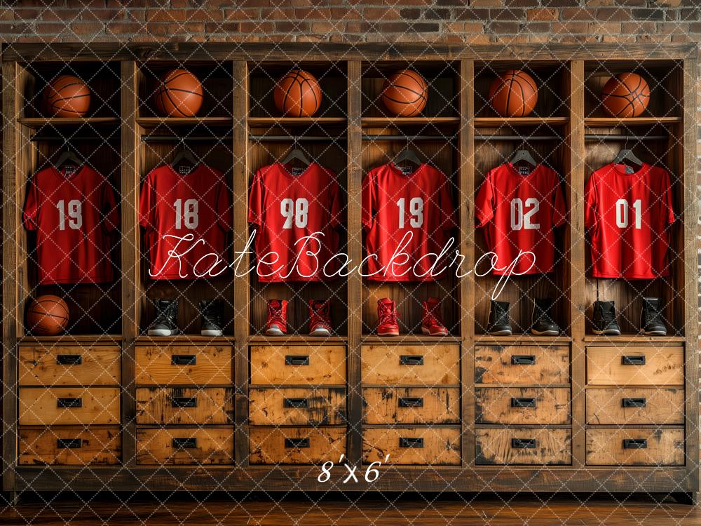 On Sale Kate Sports Basketball Locker Room Backdrop Designed by Patty Robert -UK