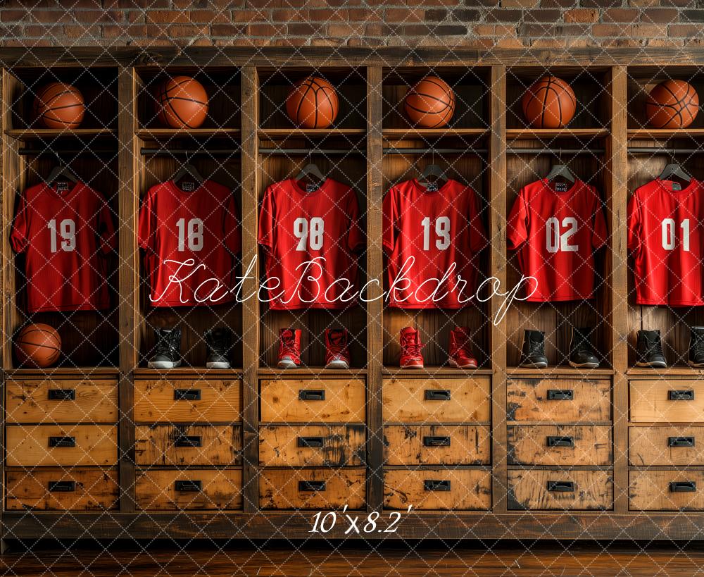 On Sale Kate Sports Basketball Locker Room Backdrop Designed by Patty Robert -UK