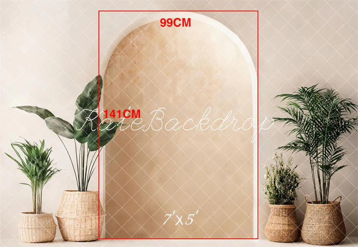 Kate Arch Green Plant Decoration Backdrop Designed by Emetselch -UK