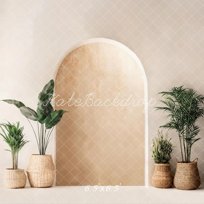 Kate Arch Green Plant Decoration Backdrop Designed by Emetselch -UK