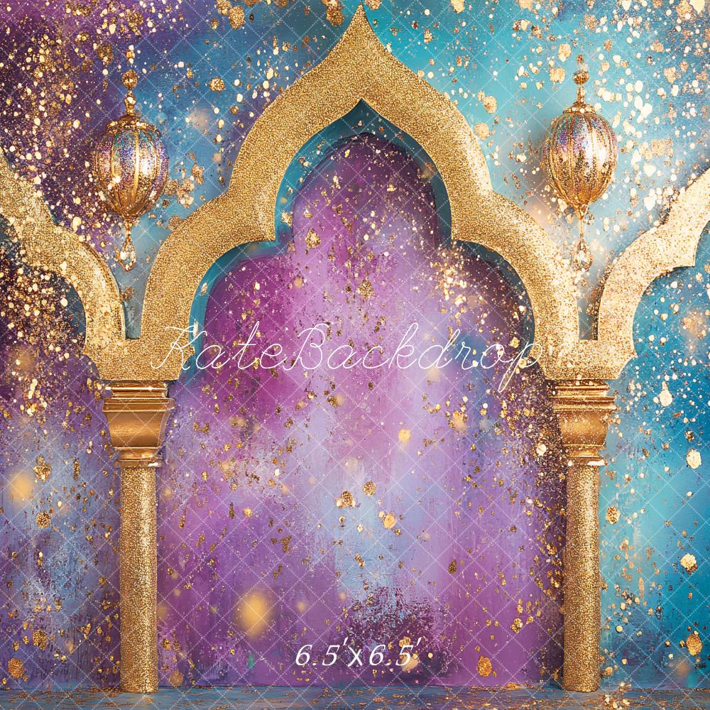 Kate Dreamy Arabian Nights Glitter Arch Backdrop Designed by Ashley Paul -UK